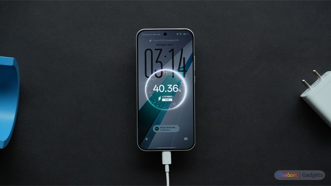 About page of the Oppo k14 Plus