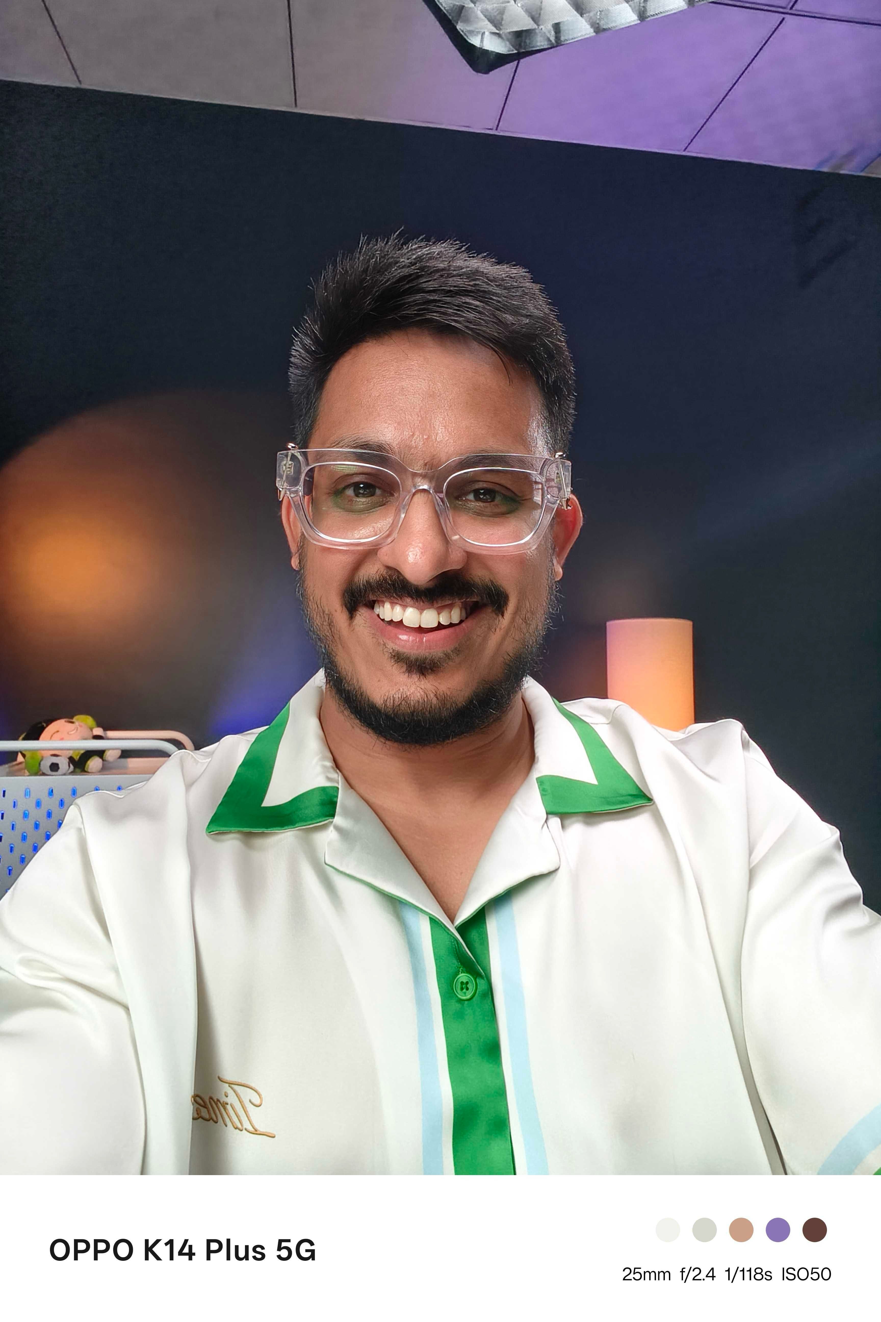 Oppo K14 Plus front Camera Shot 2