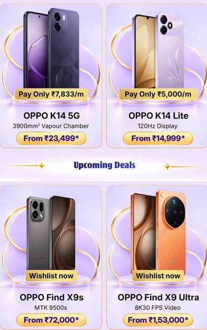 Oppo Phone deals early bird on Flipkart Oppo Phone deals early bird on Flipkart