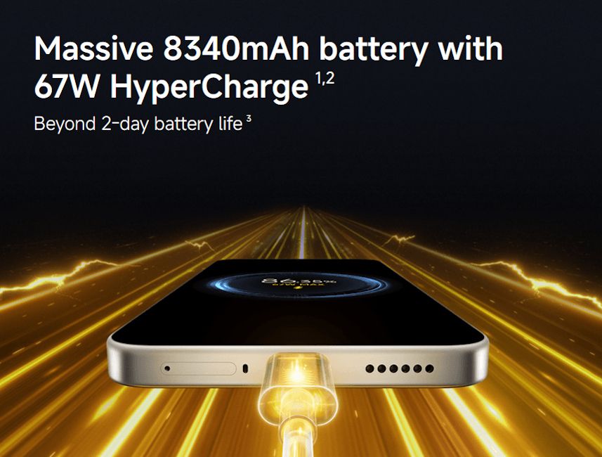 Poco X8 battery details showcased Poco X8 battery details showcased