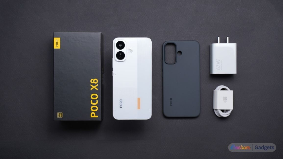 Poco X8 box contents 