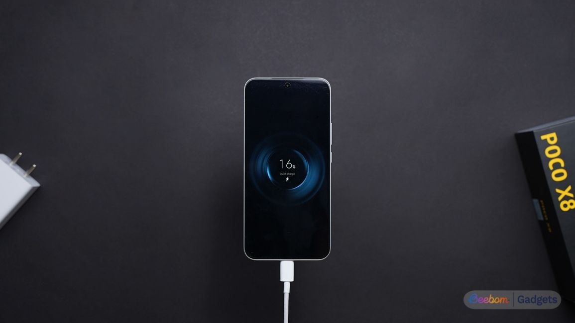 Poco X8 charging animation 