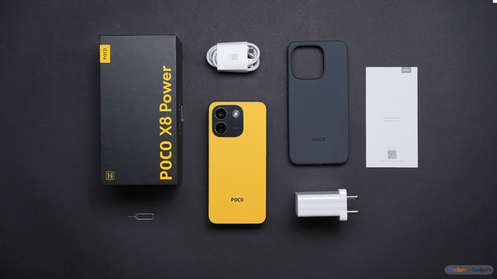 Poco X8 Power box contents