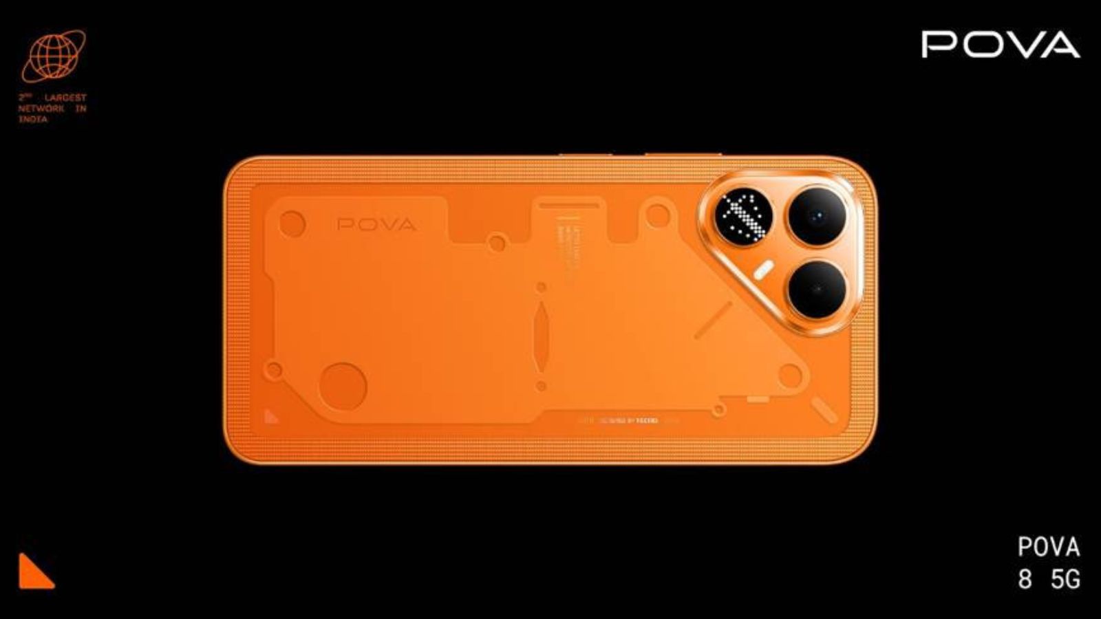 Tecno Pova 8 in Plasma Orange Tecno Pova 8 in Plasma Orange