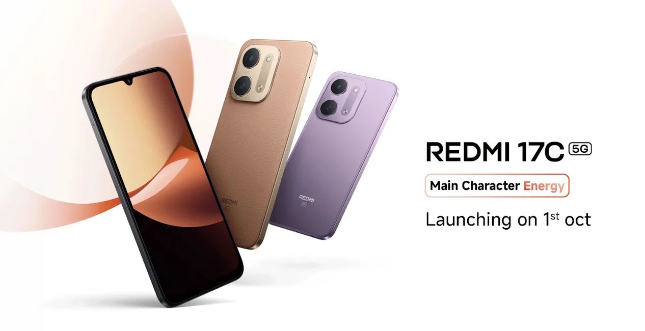 Redmi 17C 5G launch date in India, back design and colourways showcased Redmi 17C 5G launch date in India, back design and colourways showcased
