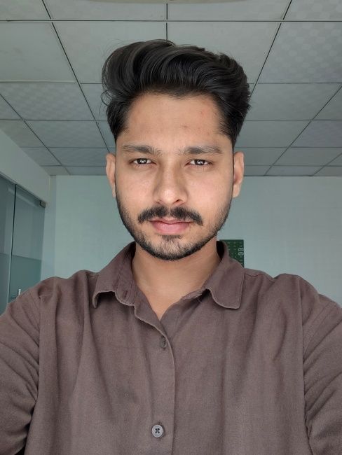 Selfie captured with Redmi Note 17 Pro Max front camera indoors
