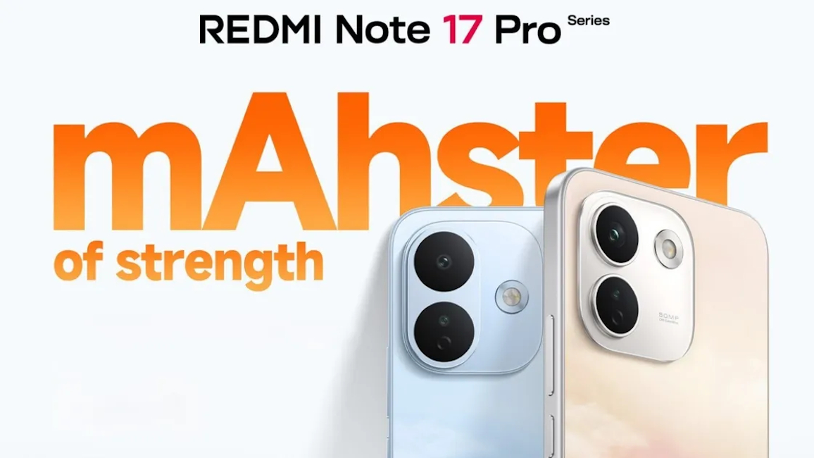 Redmi Note 17 Pro and Redmi Note 17 Pro Max back design showcased Redmi Note 17 Pro and Redmi Note 17 Pro Max back design showcased