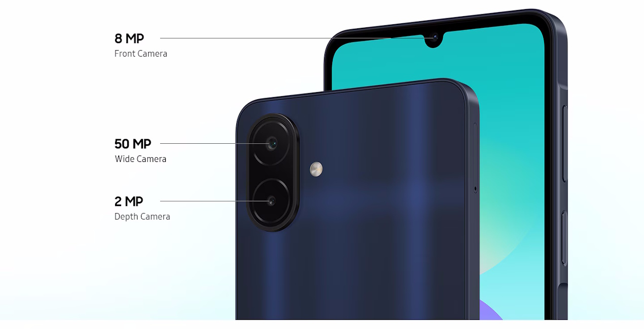 Samsung Galaxy A08 cameras