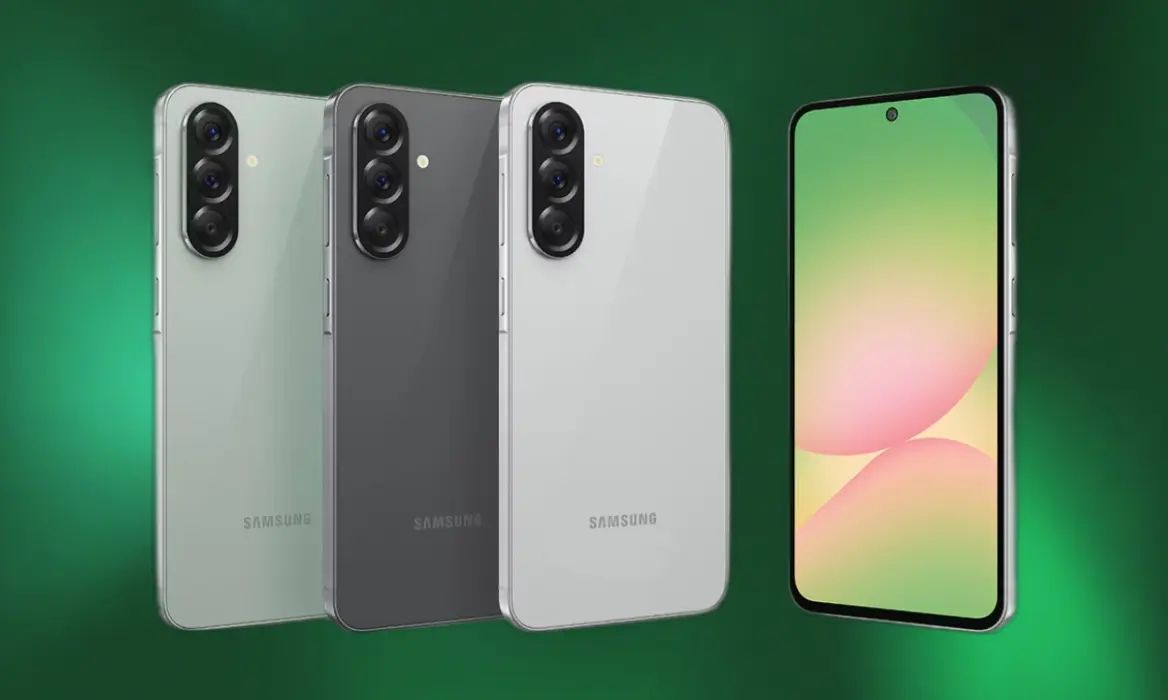 Samsung Galaxy A56 colourways from the back Samsung Galaxy A56 colourways from the back