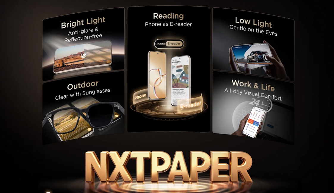 TCL has brought its NXTPAPER display technology to AMOLED with the TCL P80 Pro and P80 Ultra