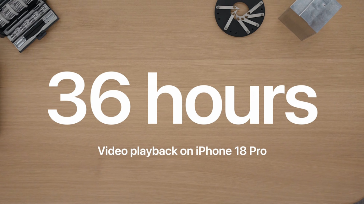 iPhone 18 Pro battery life