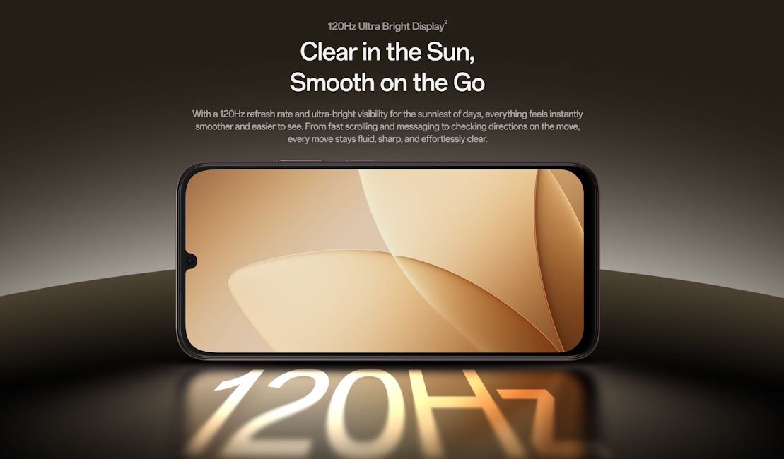 Oppo K14 Lite display