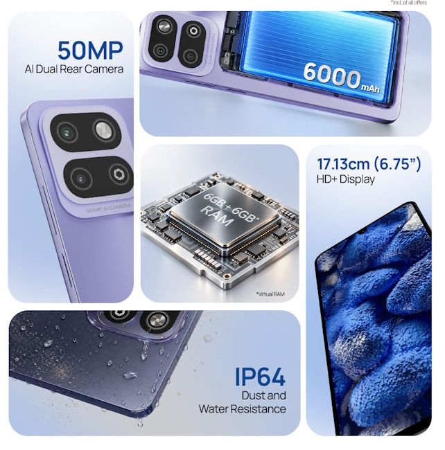 Lava Bold N4 Pro key specs at a glance