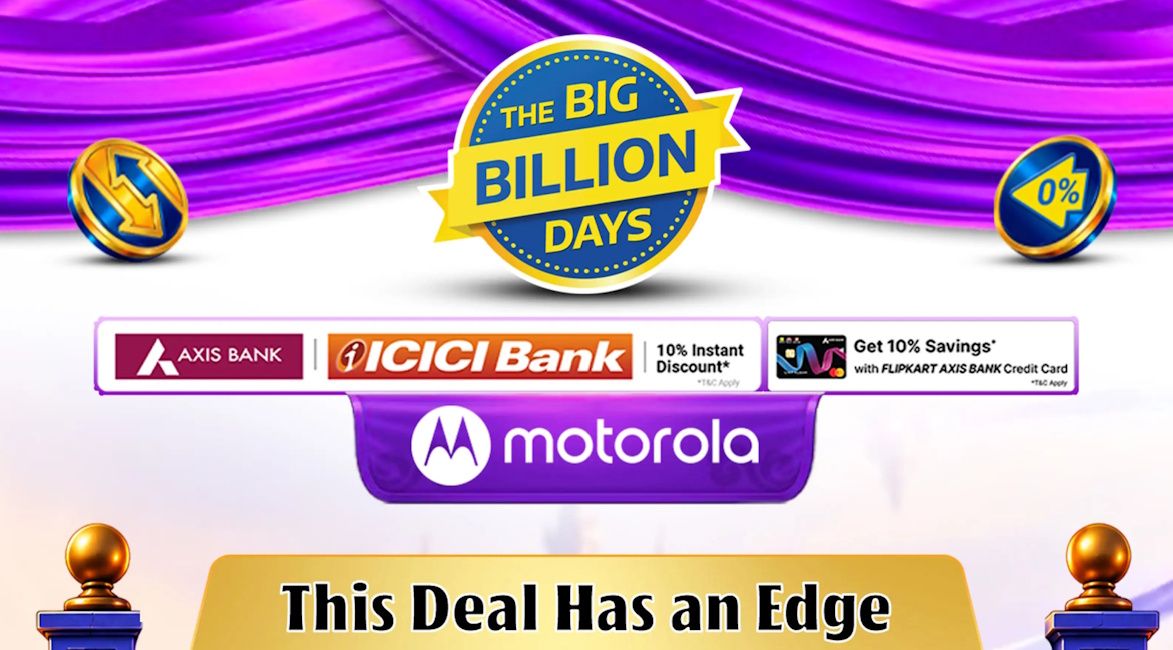 Flipkart Big Billion Days 2026 Motorola deals sale