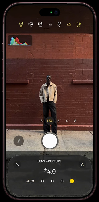 iPhone 18 Pro Pro Controls Aperture