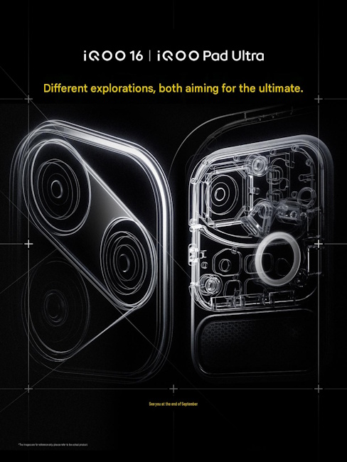 iQOO 16 camera module design teased