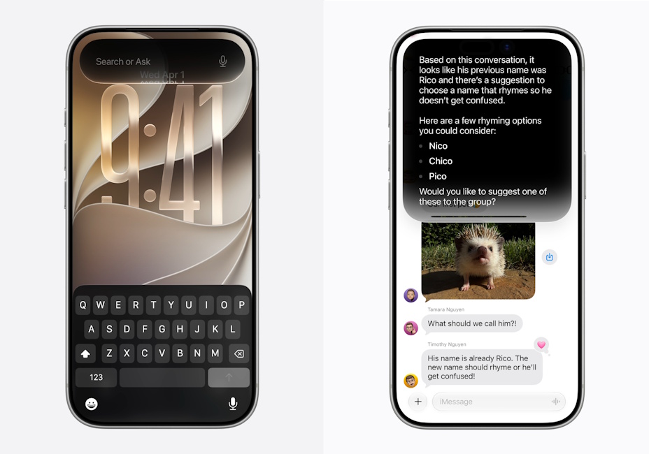 Siri AI with personal context understanding