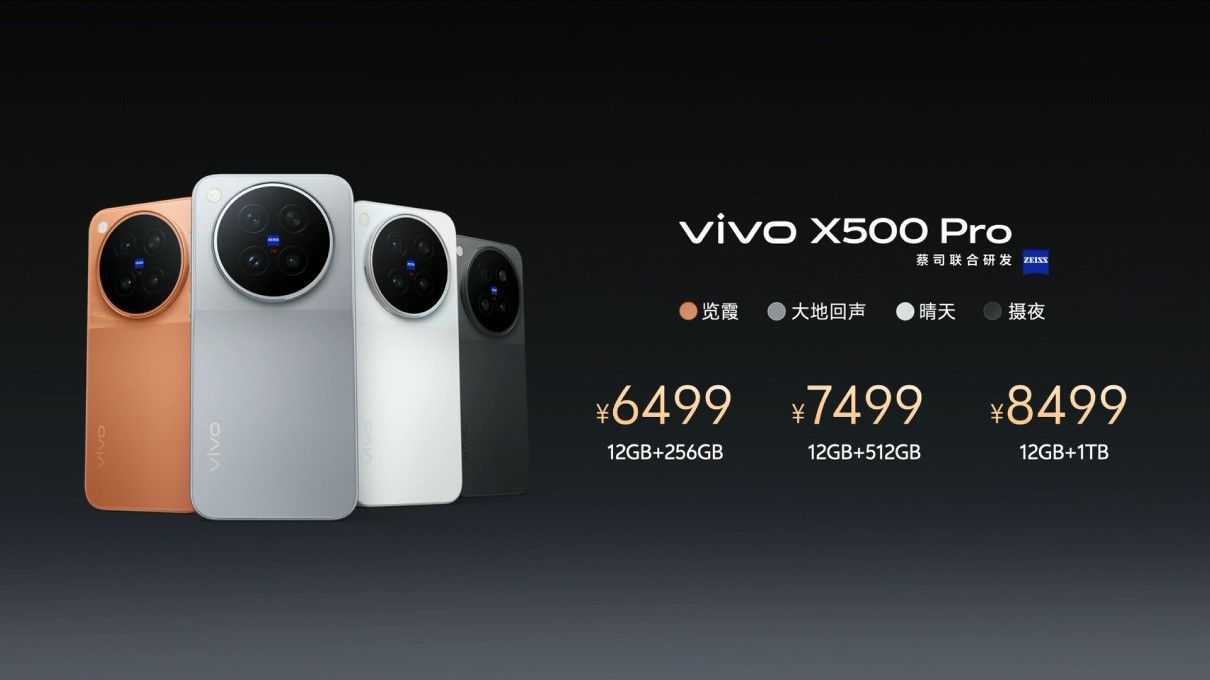 Vivo X500 Pro series pricing and storage variants Vivo X500 Pro series pricing and storage variants