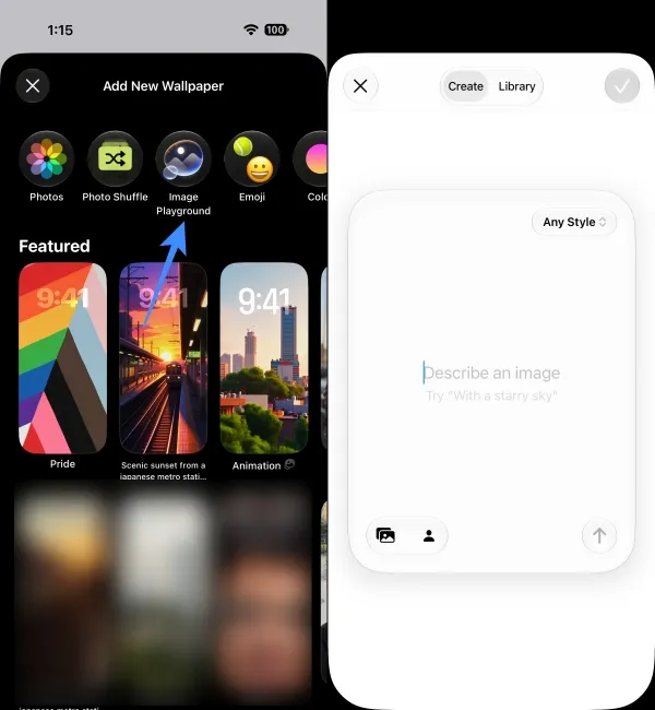 iOS 27 adds Image Playground for AI generated wallpapers