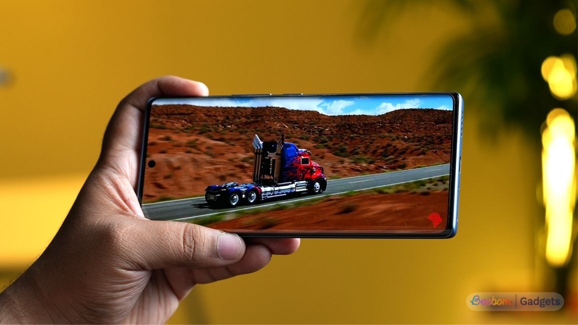 Watching movies on the Lava Virat Curve