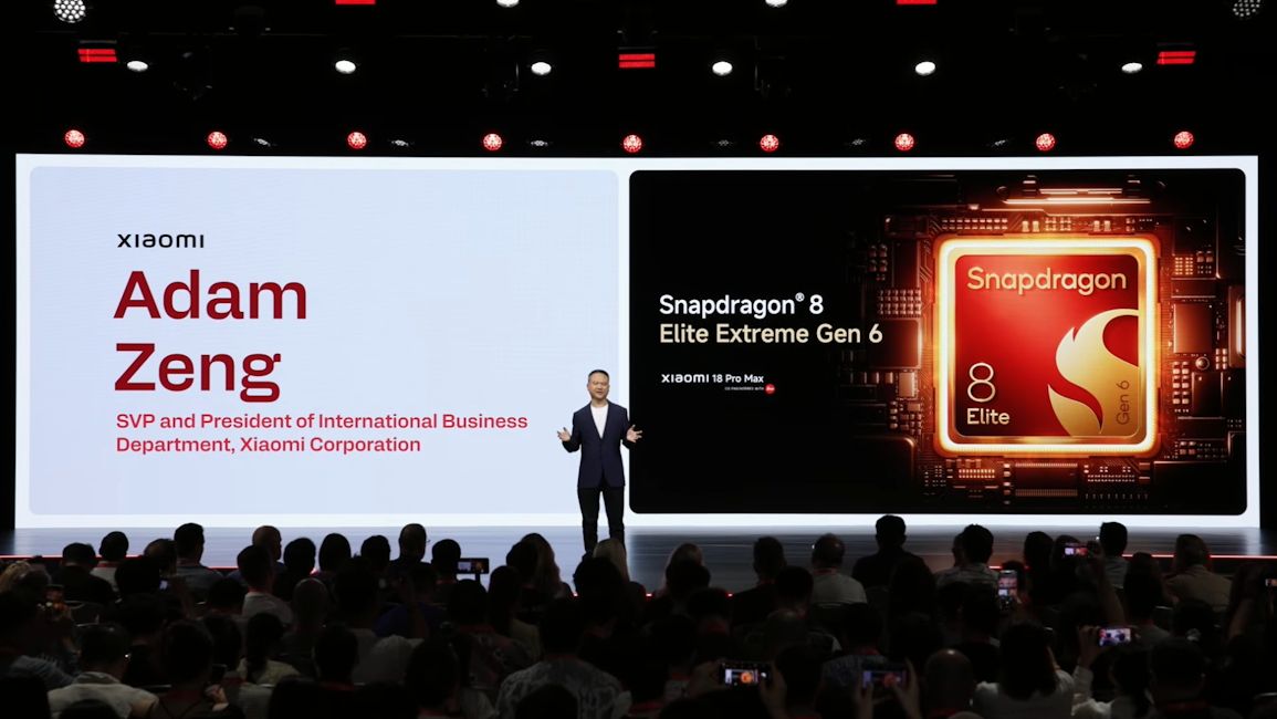Snapdragon 8 Elite Extreme Gen 6 chipset will first power the Xiaomi 18 Pro Max
