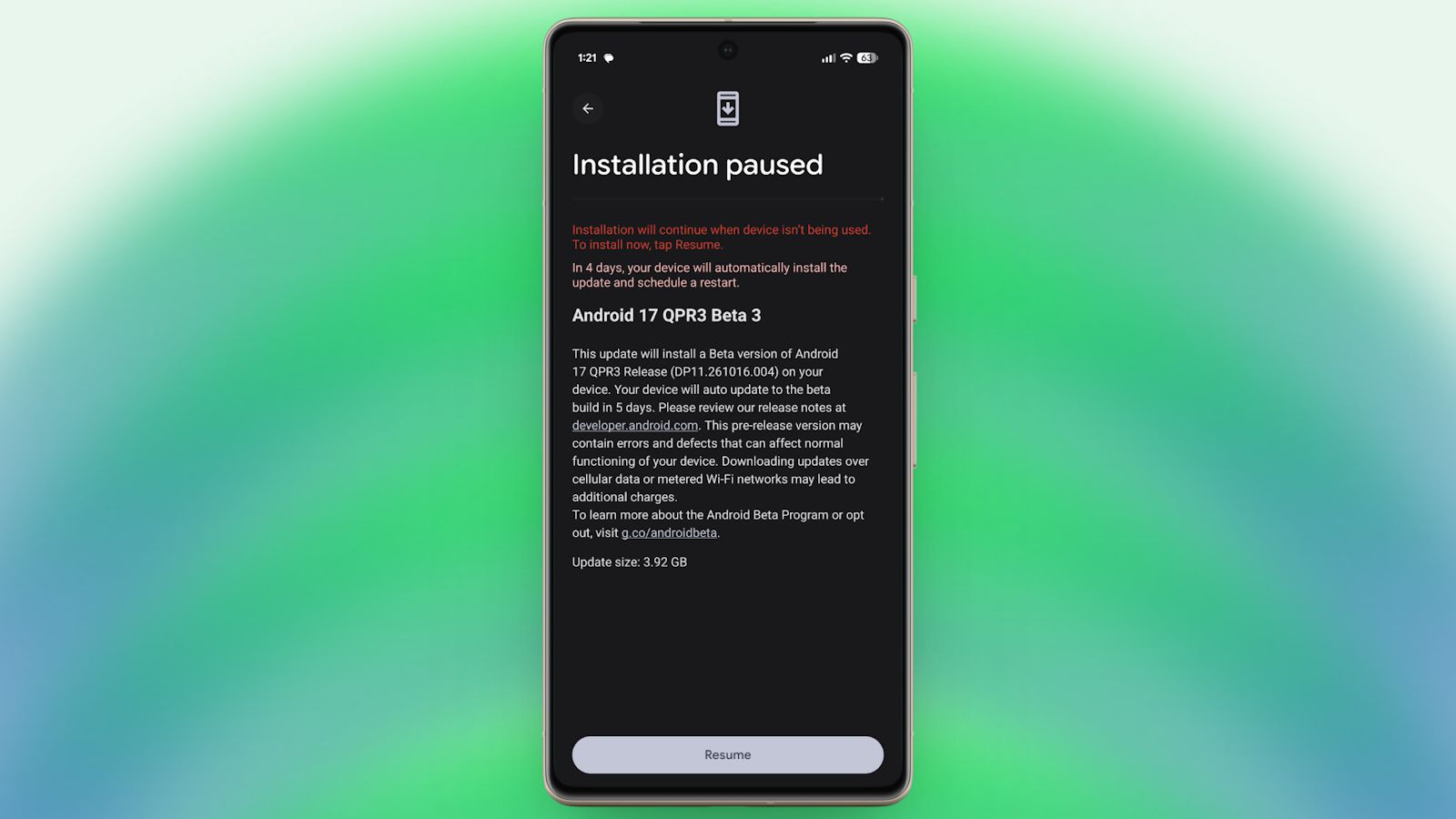 Google Pixel Phones Get Android 17 QPR3 Beta 3 Update with 26 Bug Fixes
