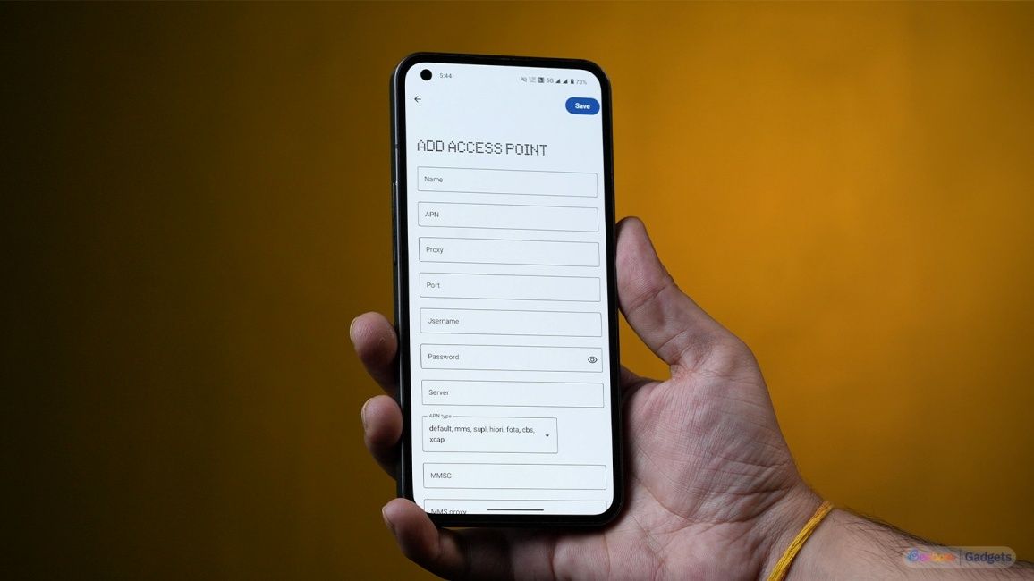 Adding new APN profile from within Android's Settings page Adding new APN profile from within Android's Settings page