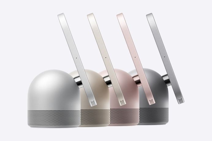 Apple HomeView design showcased from the side