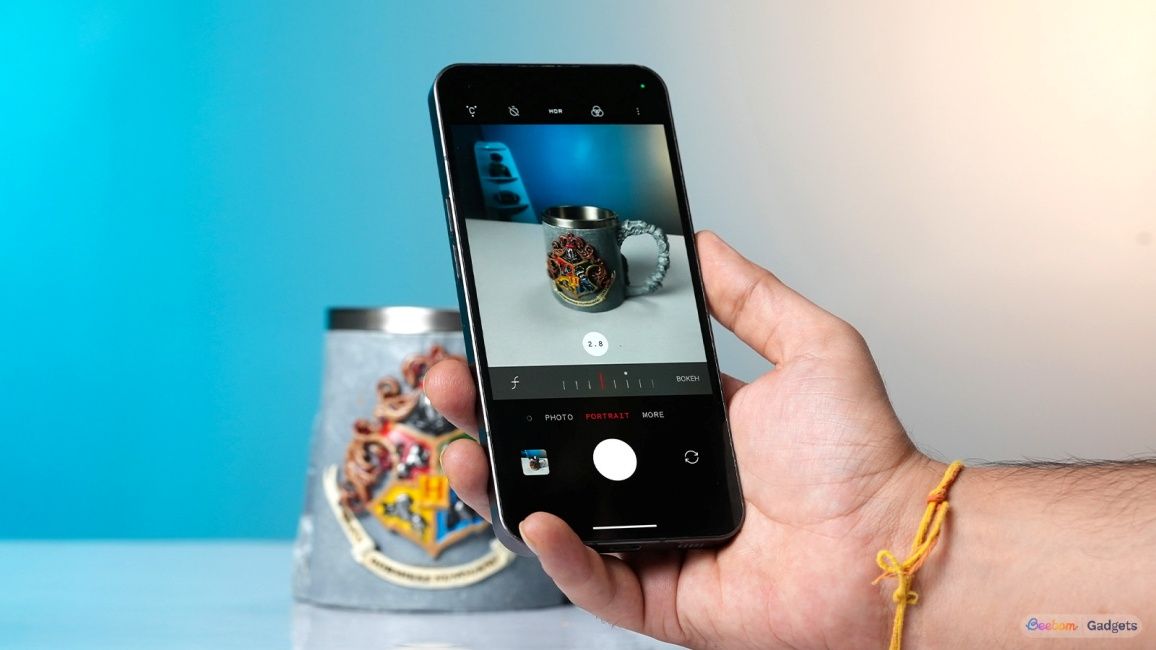 Using Portrait mode on Android camera to blur image background