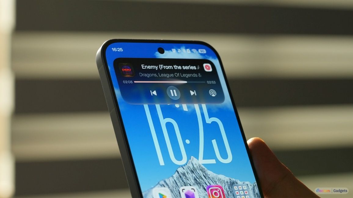 Music player screen on ColorOS 17 gets a glowup