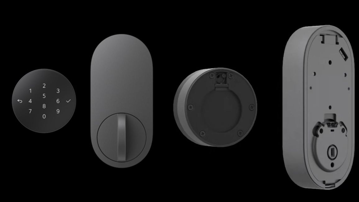  LG and Apple smart deadbolt lock