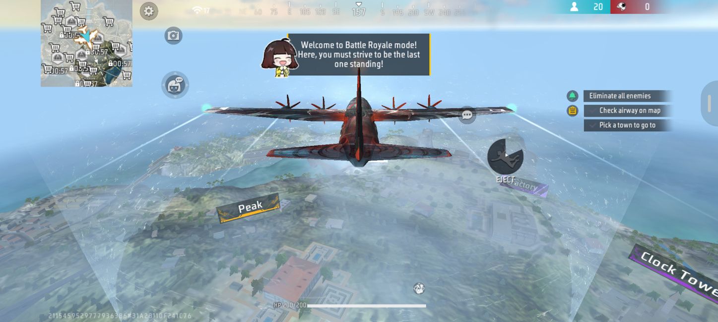 Free Fire battle royale mode screenshot Free Fire battle royale mode screenshot