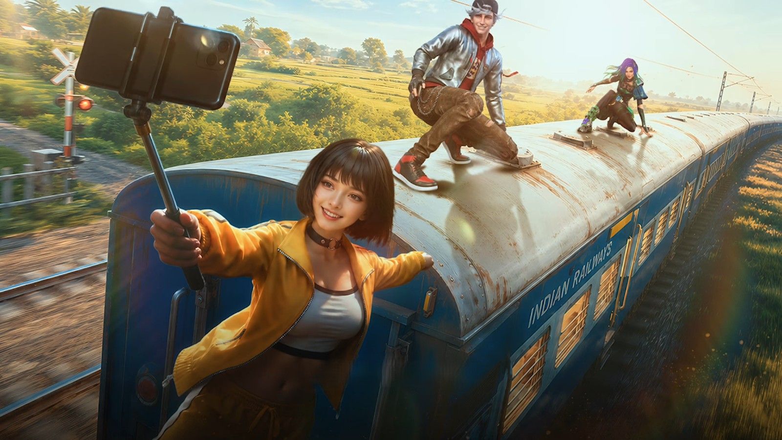 Free Fire India loading screen Free Fire India loading screen