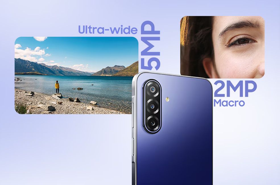 Galaxy F70 cameras showcased