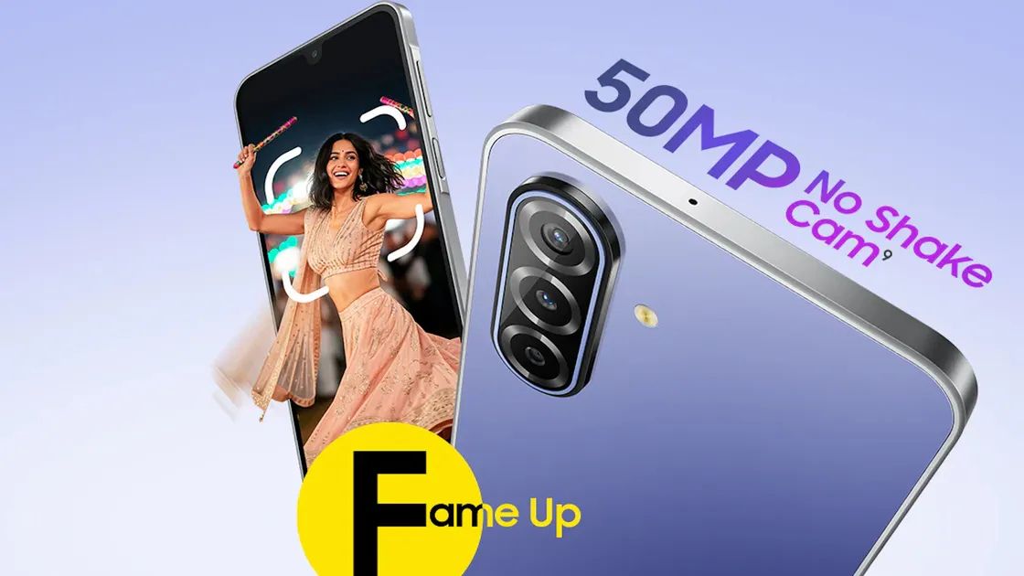 Galaxy F70 front and back design showcased