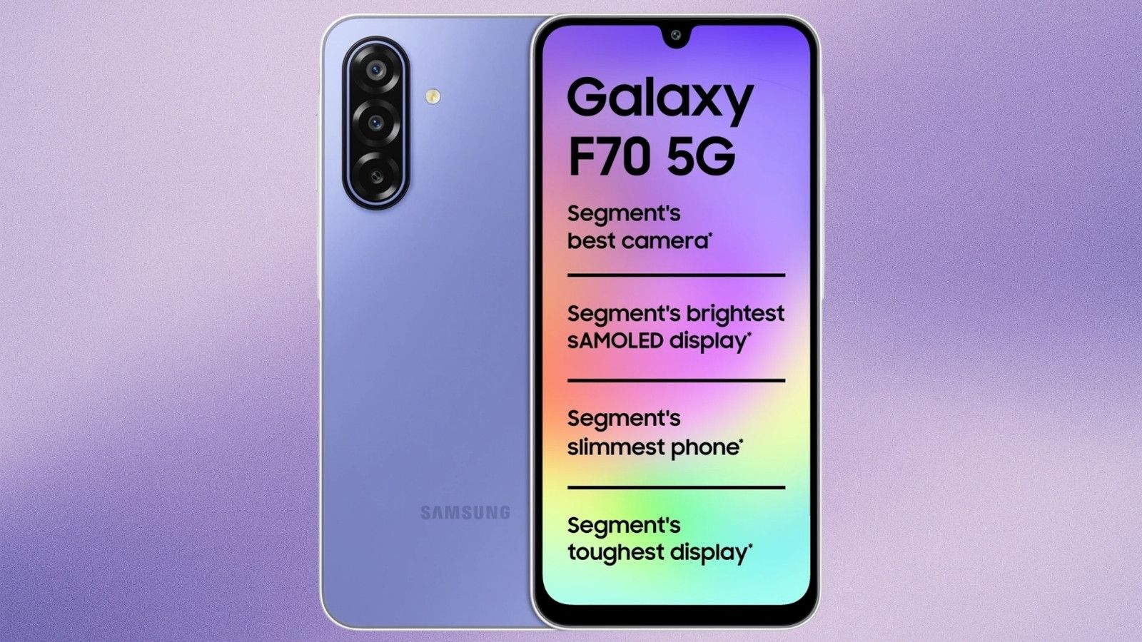 Samsung Galaxy F70 Goes on Sale in India Today: Price, Offers and Specifications Samsung Galaxy F70 Goes on Sale in India Today: Price, Offers and Specifications
