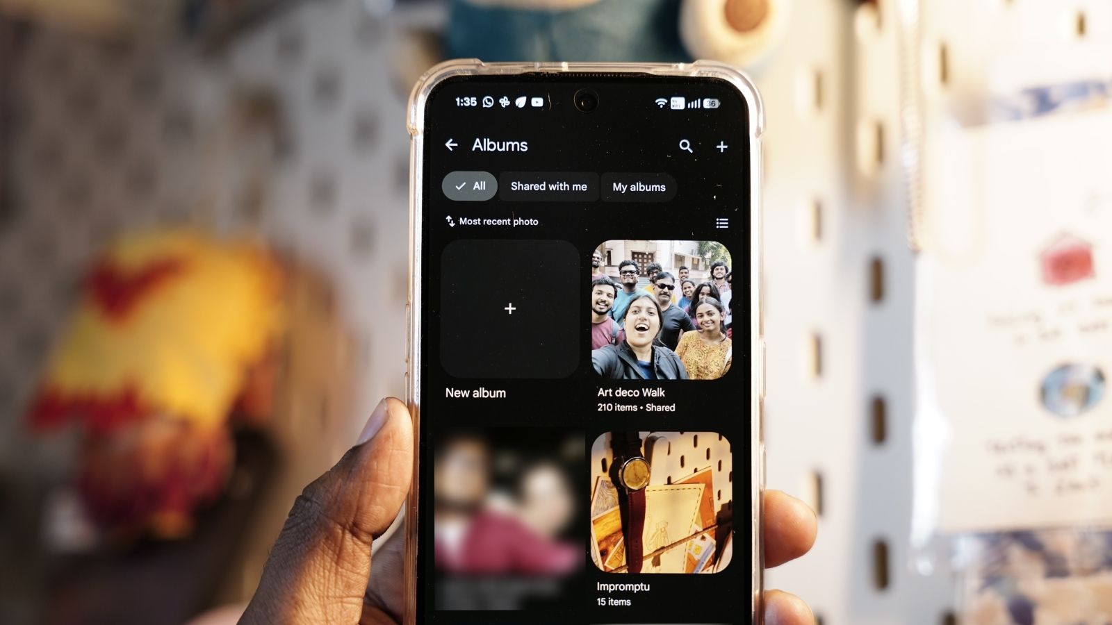 Google Photos Album feature showcased Google Photos Album feature showcased