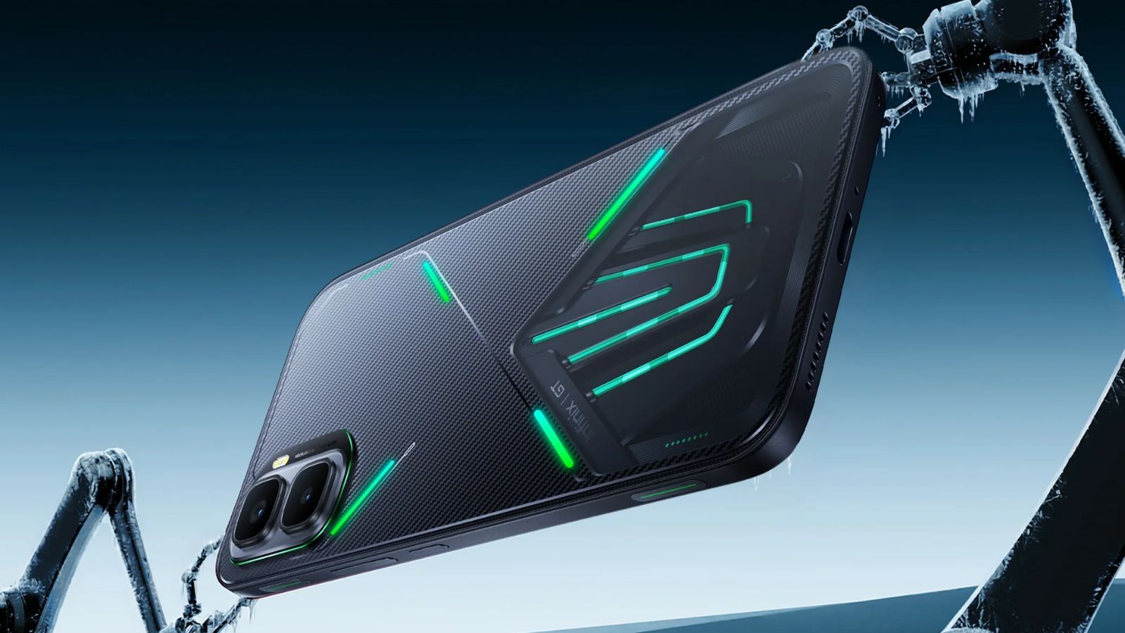 Infinix GT 50 Pro in Black Abyss