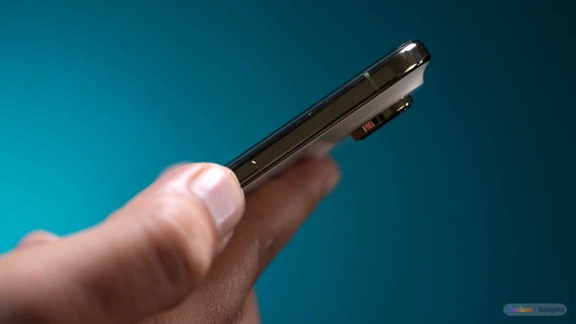 Clicking the side button on an iPhone for accessibility shortcuts Clicking the side button on an iPhone for accessibility shortcuts