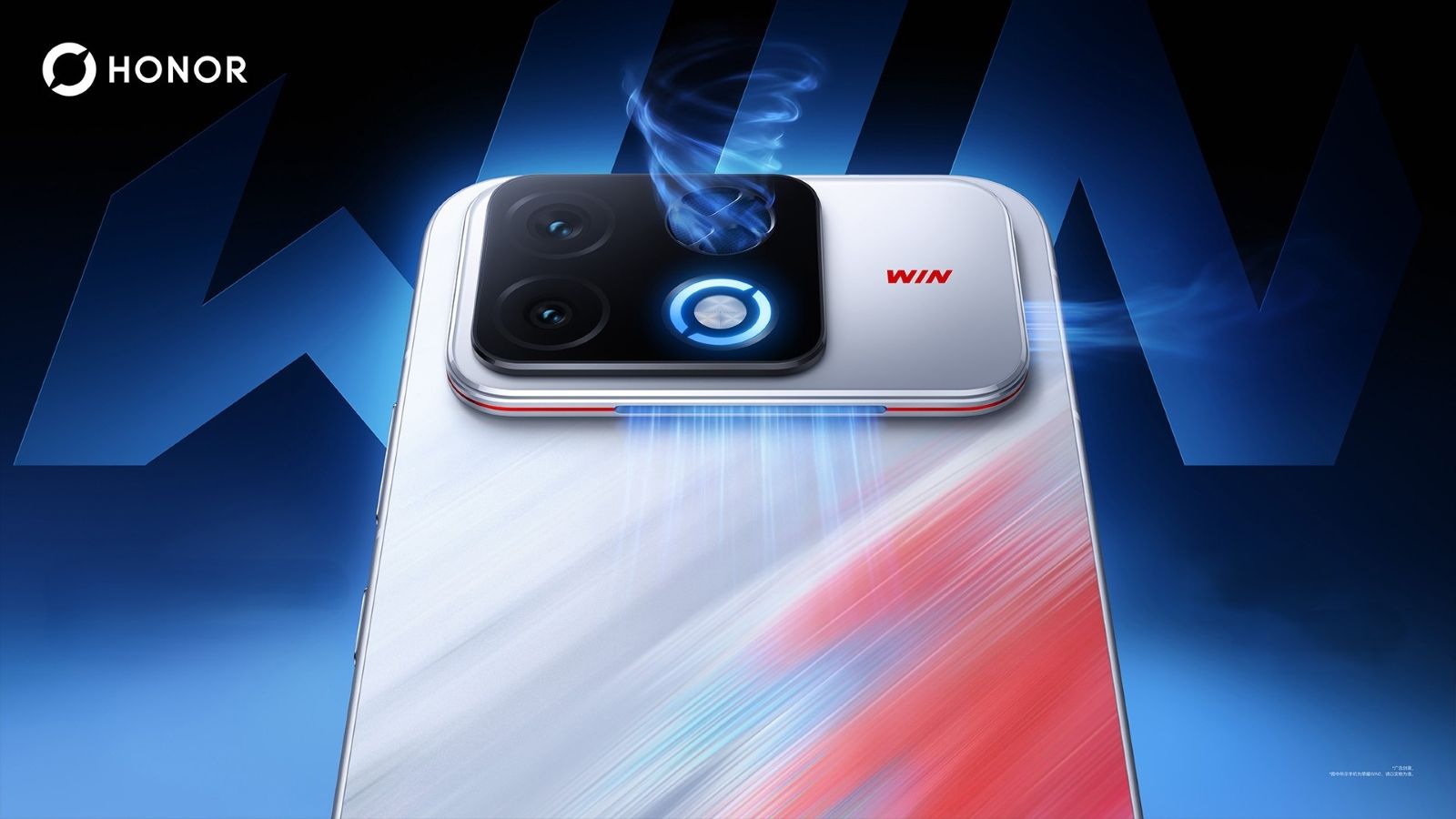 Honor WIN 2 smartphone from the back