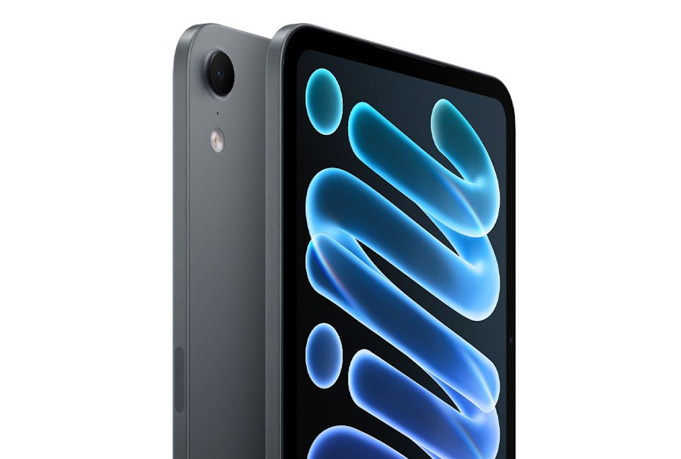 iPad Mini OLED front and back design showcased in Midnight colourway iPad Mini OLED front and back design showcased in Midnight colourway