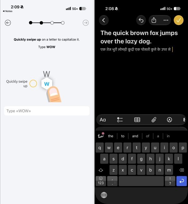 Typewise keyboard app tutorial and traditional keyboard layout on iPhone Typewise keyboard app tutorial and traditional keyboard layout on iPhone