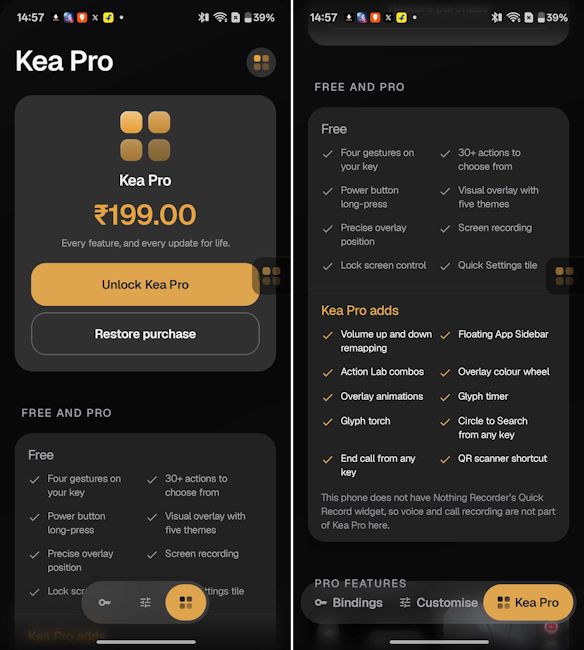 Kea Pro details showcased Kea Pro details showcased