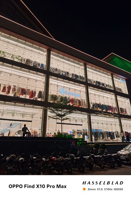 Oppo Find X10 Pro Max main image at night time of Westside Oppo Find X10 Pro Max main image at night time of Westside