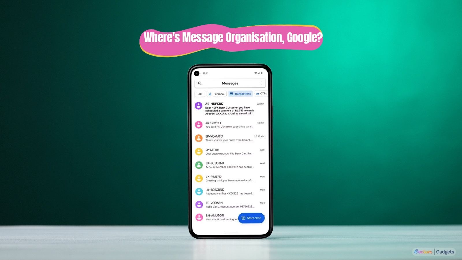 Microsoft Fixed Android's SMS Clutter Years Ago, Google Messages Still Hasn't thumbnail Microsoft Fixed Android's SMS Clutter Years Ago, Google Messages Still Hasn't thumbnail