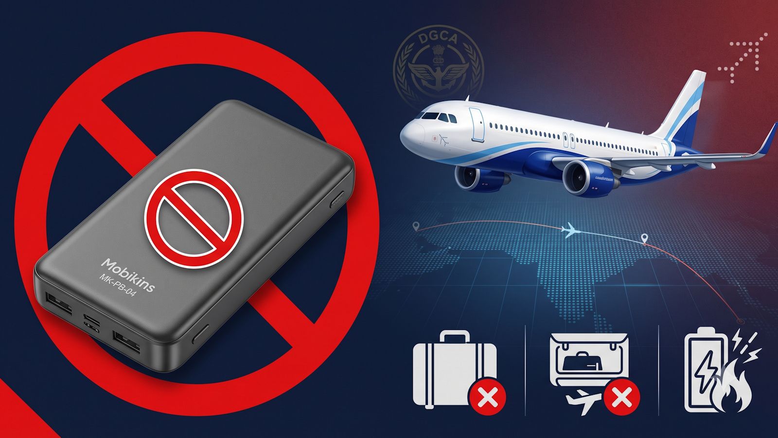 Flying Soon? DGCA Has Banned This Power Bank on Flights to and from India Flying Soon? DGCA Has Banned This Power Bank on Flights to and from India