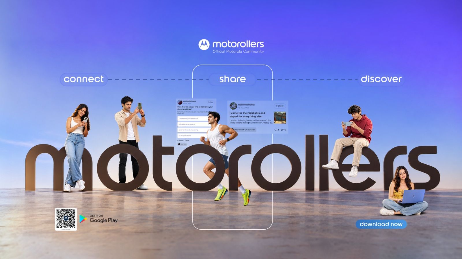 Motorola Launches Motorollers as a New Community App for Fans
