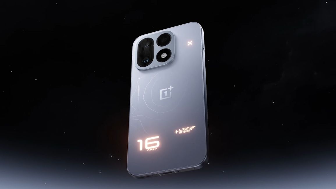 OnePlus 16 silver colourway showcased OnePlus 16 silver colourway showcased