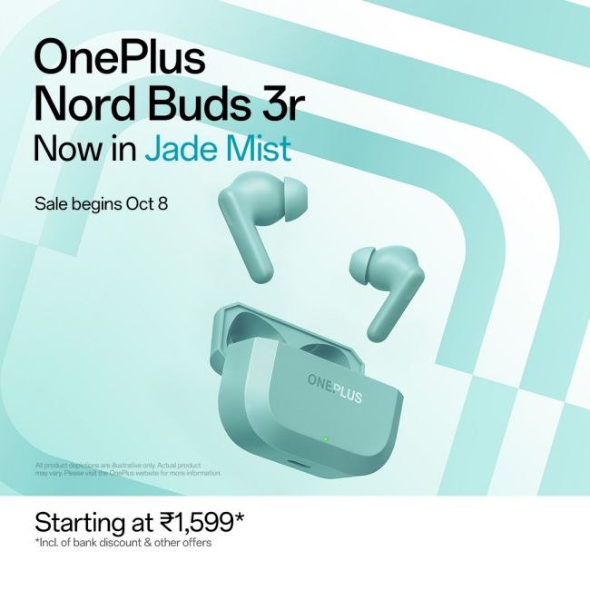 new oneplus nord buds 3r in jade mist colour