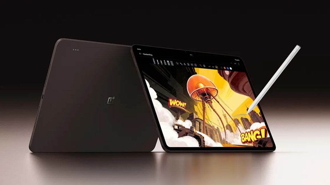 OnePlus Pad 4 front and back design showcased